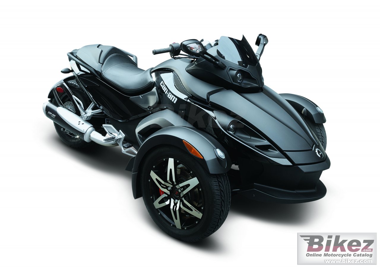 Big Can-Am spyder rs picture and wallpaper from Bikez.com